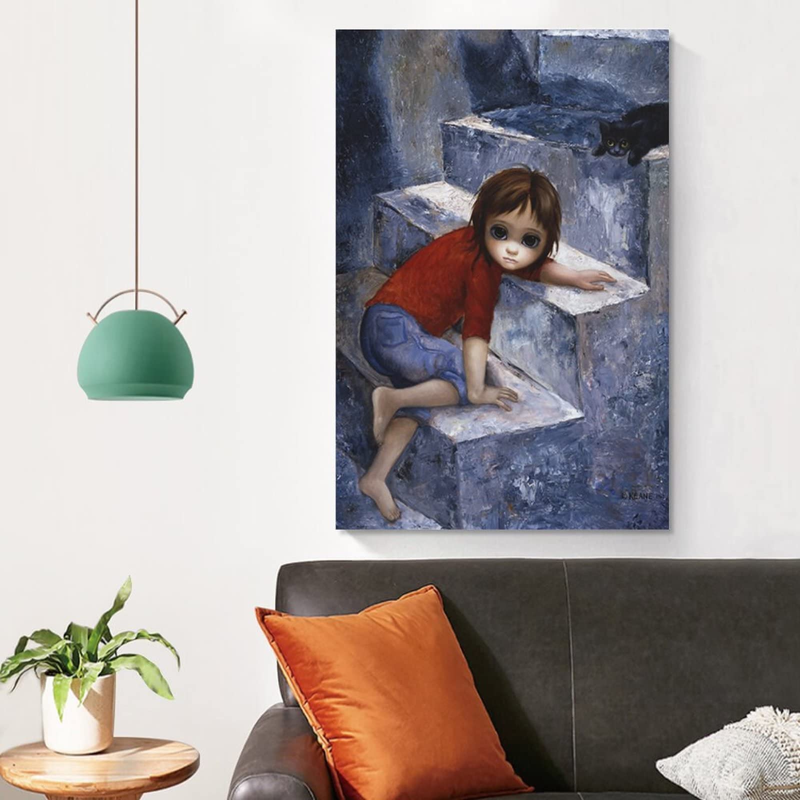 Margaret Keane Paintings Poster (5) Picture Print Canvas Poster